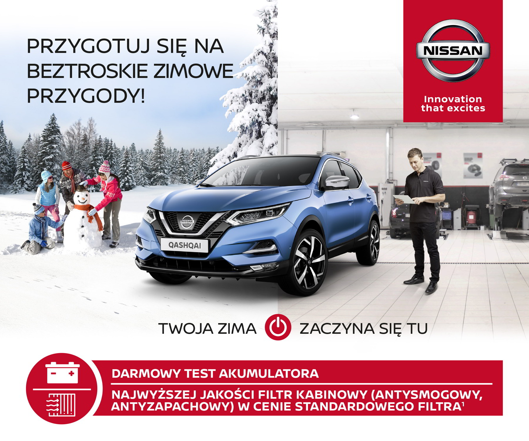 Akcja Wiosna 2018 Nissan