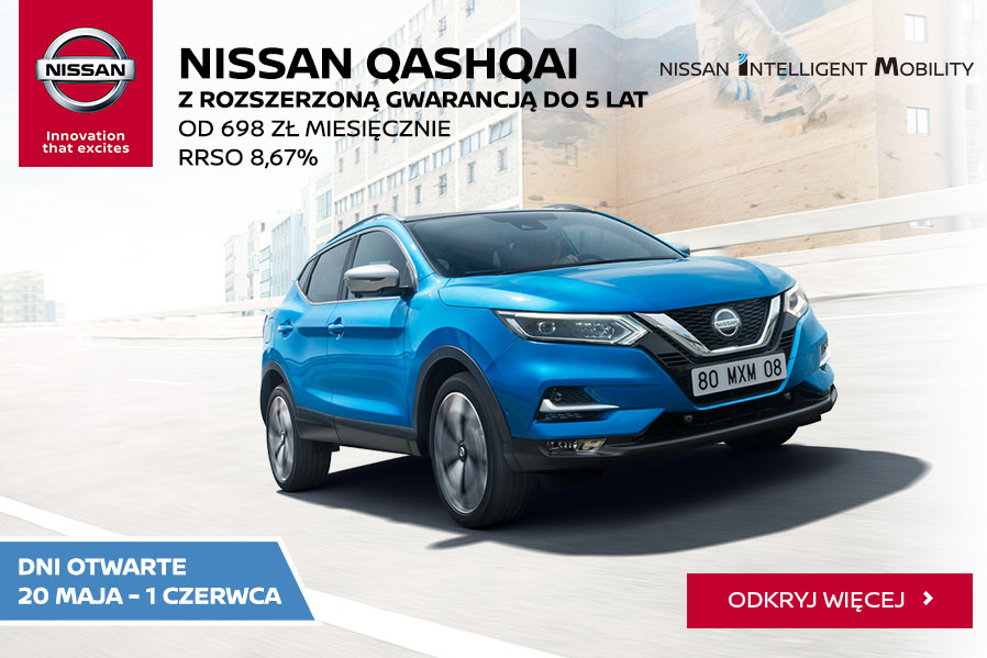 Dni otwarte Nissan od 20 maja do 1 czerwca 2019